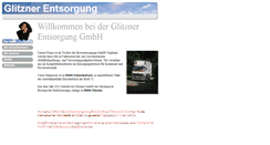 Desktop Screenshot of glitzner-entsorgung.de